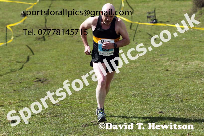 Masters men 2021 NECAA Cross Country Relays, Thornley Farm, Peterlee, Saturday, April 10th. Photo: David T. Hewitson/Sports for All Pics
